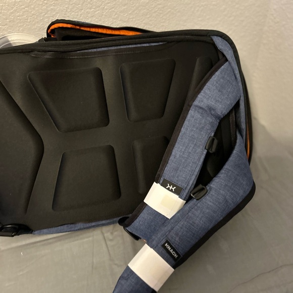 This is a Knack Series 2 Medium Expandable Pack in indigo blue. - Picture 6 of 10